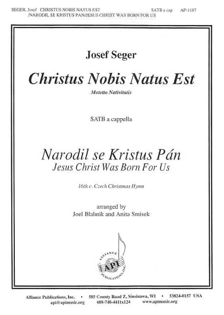 Christus Nobis Natus Est/Narodil Se Kristus Pan